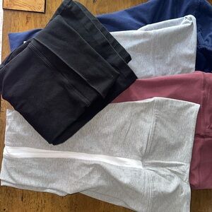 5 pair of PINK leggings